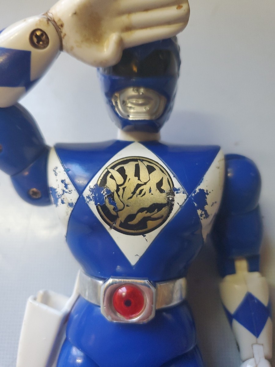 Mighty Morphin Power Rangers Karate Chop Blue Ranger 8