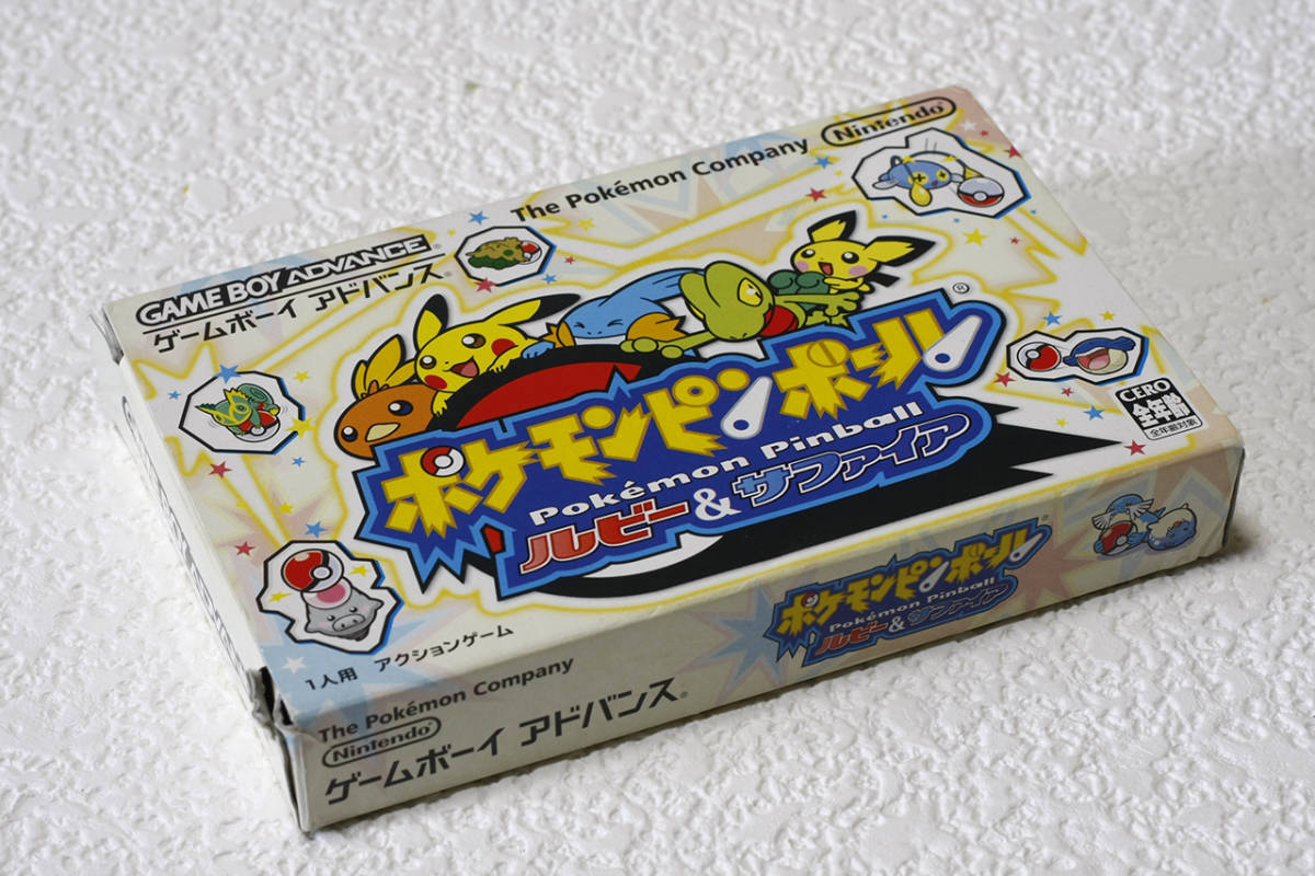 Pokemon Pinball Ruby & Sapphire GAMEBOY ADVANCE Japan Pokemon Pinball Ruby & Sapphire GAMEBOY ADVANCE Japan