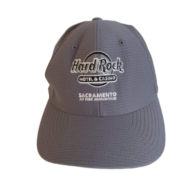 Travis Matthew Gray Hard Rock Hotel & Casino Sacramento Baseball Cap Hat L/XL