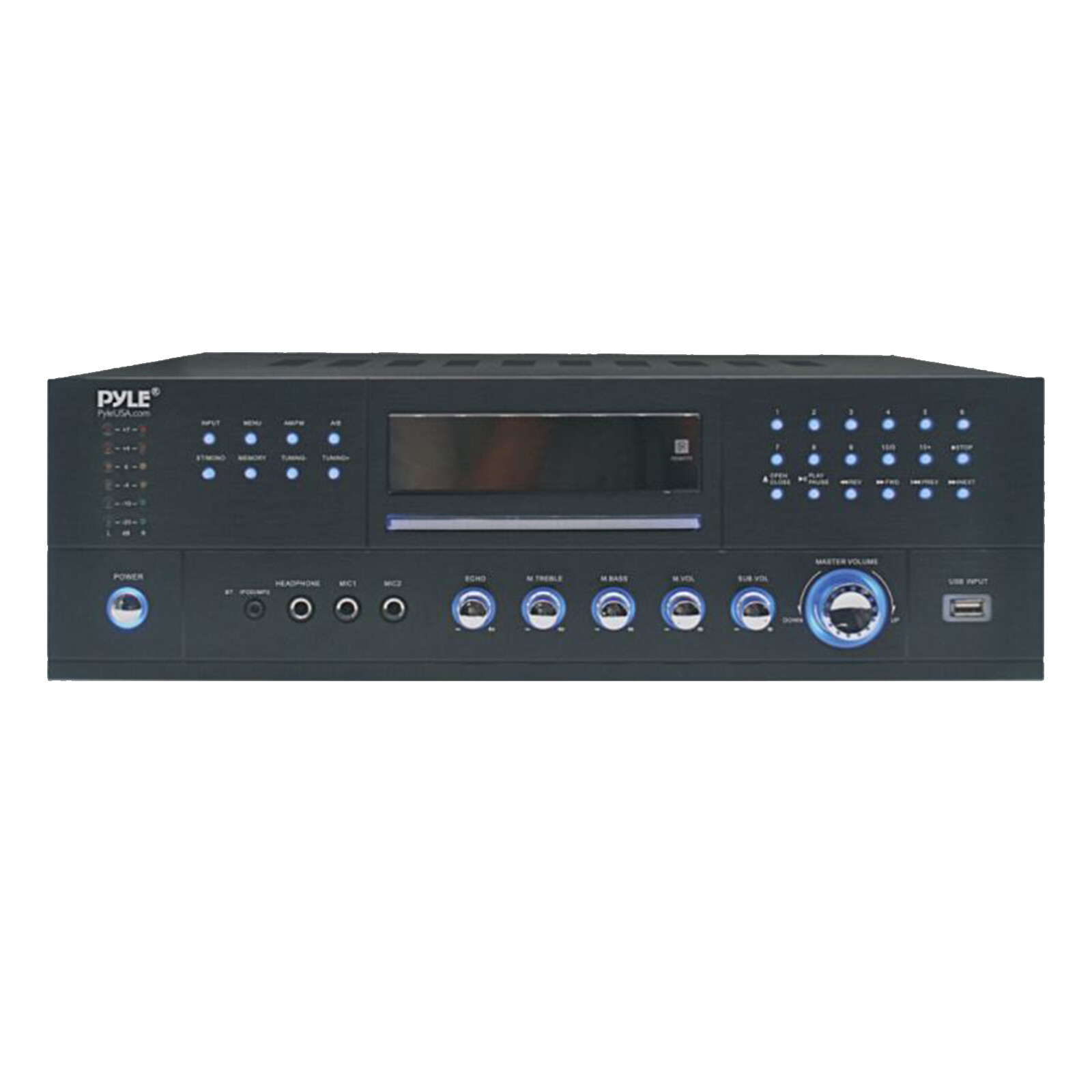 Pyle PD1000BA Bluetooth Home Theater Preamplifier A/V Receiver eBay