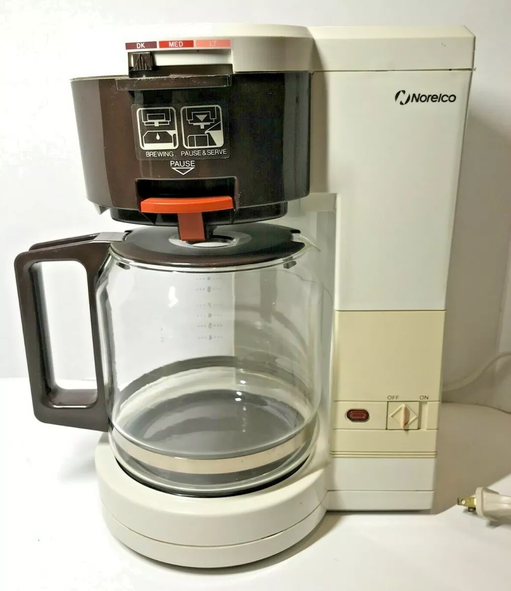 Vintage Norelco Automatic Shut Off 10 Cup Coffee Maker C164e