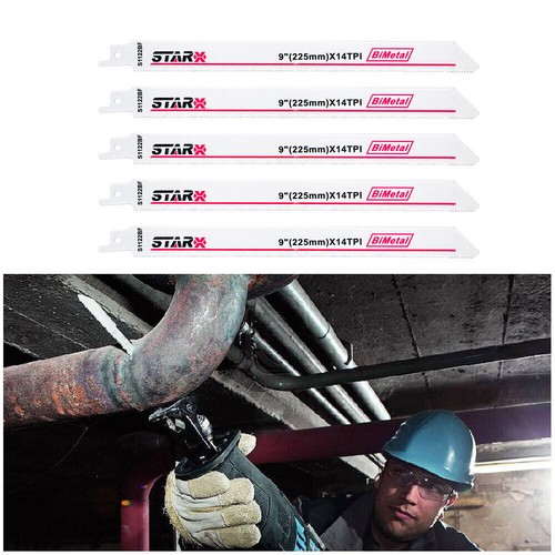 5 pz/Set 19 mm Lame per motosega a sciabola alternate HCS extra affilate per strumento in legno nuove - Foto 7 di 9