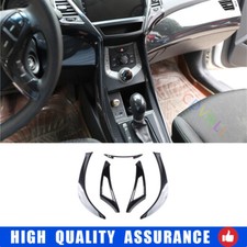 Cubierta de fibra de carbono para Hyundai Elantra 2011-2016 GPS navegación marco decoración moldura