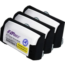 Toll Transponder Holder for new I-Pass and EZ Pass 3 Point Mount (3 Pack)