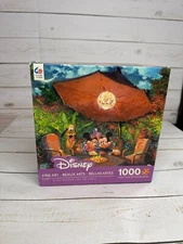 Ceaco Disney Fine Art Jigsaw Puzzle - Mickey & Minnie - Coleman Paradise 1000pc