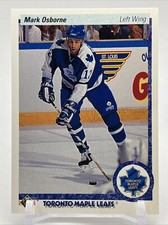 1990 Upper Deck #5 Mark Osborne Toronto Maple Leafs