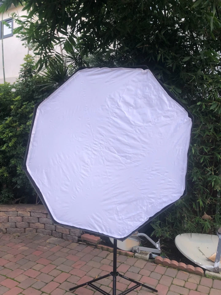 Neewer Caja blanda octágona de 50 pulgadas con soporte de luz para bolsa de transporte Foto 3 de 4