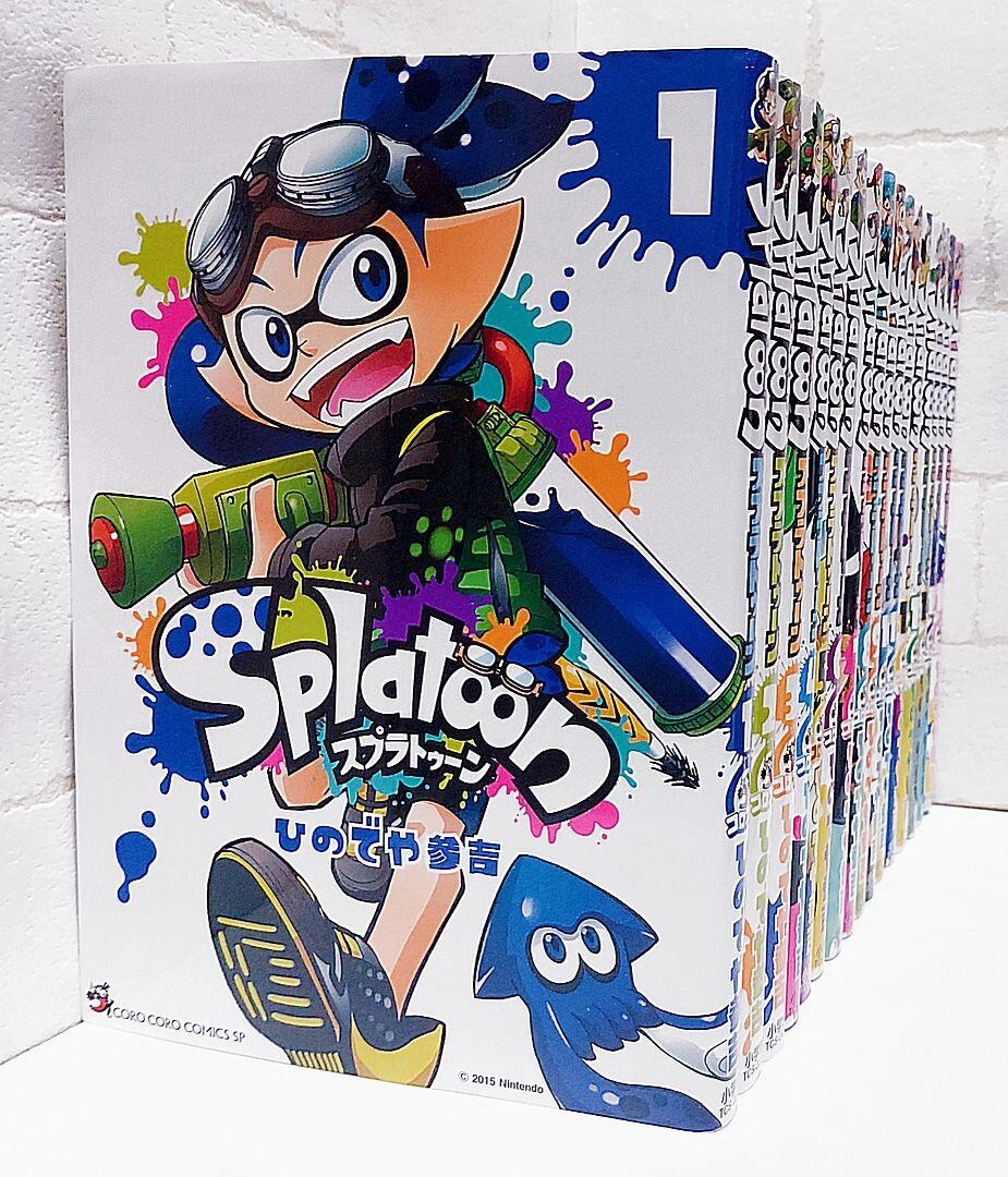 Splatoon Vol.1-16 Complete Set Comic Manga Sankichi Hinodeya