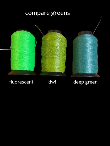 Flemish Twist Bowstring FLUORESCENT GREEN AND BLACK B55 / CHOOSE LENGTH! $17.95 - Picture 16 of 19
