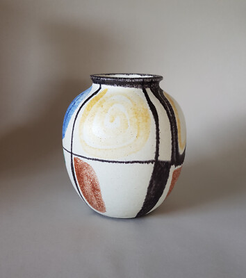 vintage rare RUSCHA VASE Keramik wgp fatlava fat lava 50er Jahre