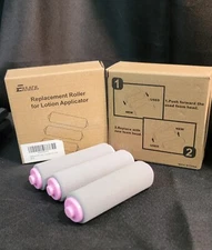 2 - 3 Pack Refill Replacement Lotion Roller for Back & Body Lotion Applicator