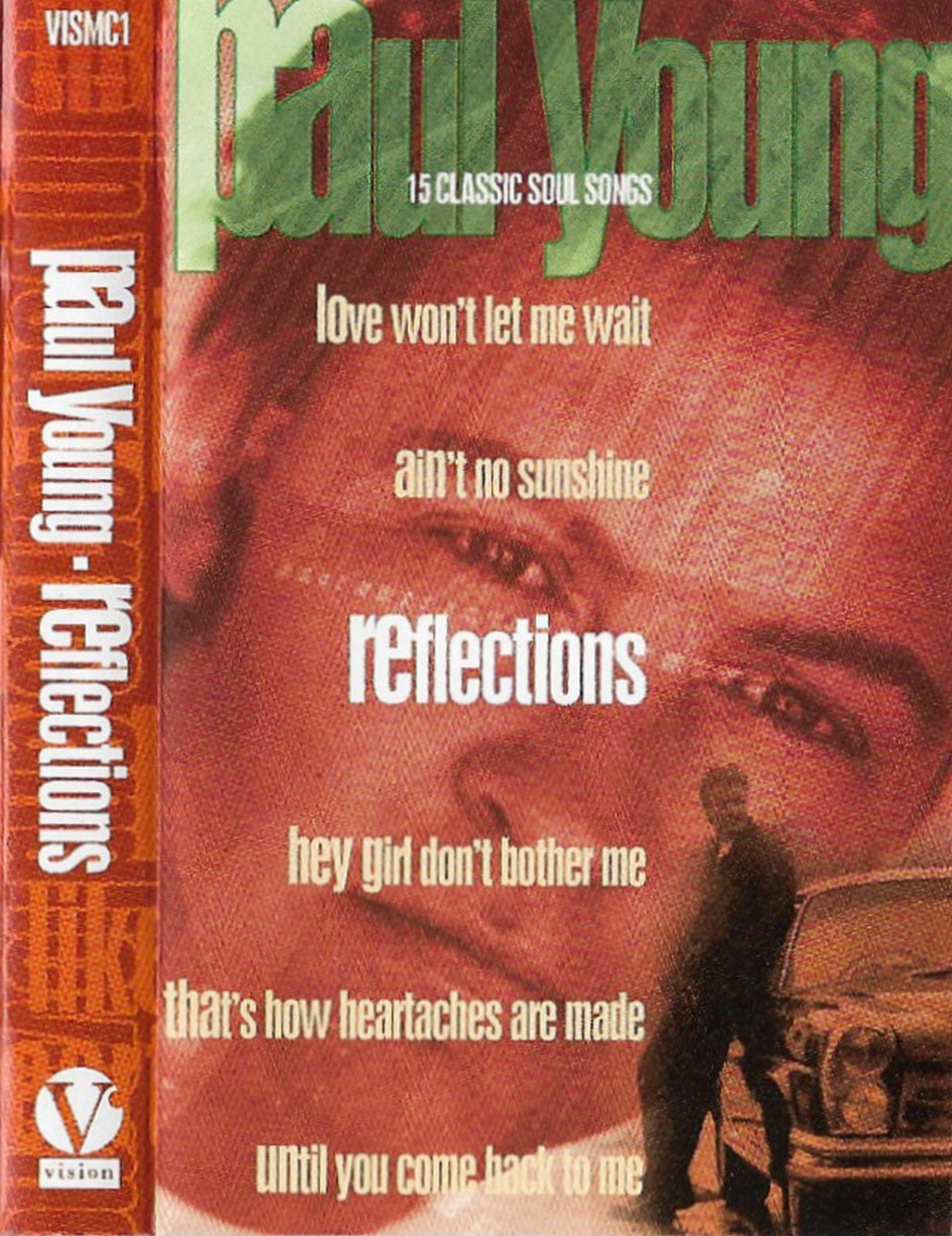 Paul Young Reflections CASSETTE ALBUM Electronic Soul