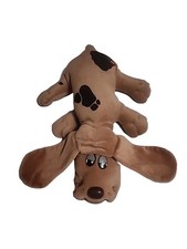 VTG TONKA Large Pound Puppy Puppies 18  Brown  Black Spotted Floppy Ear Korea