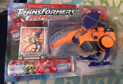Transformers ARMADA LASERBEAK FACTORY SEALED MOSC AUTHENTIC 2002 .