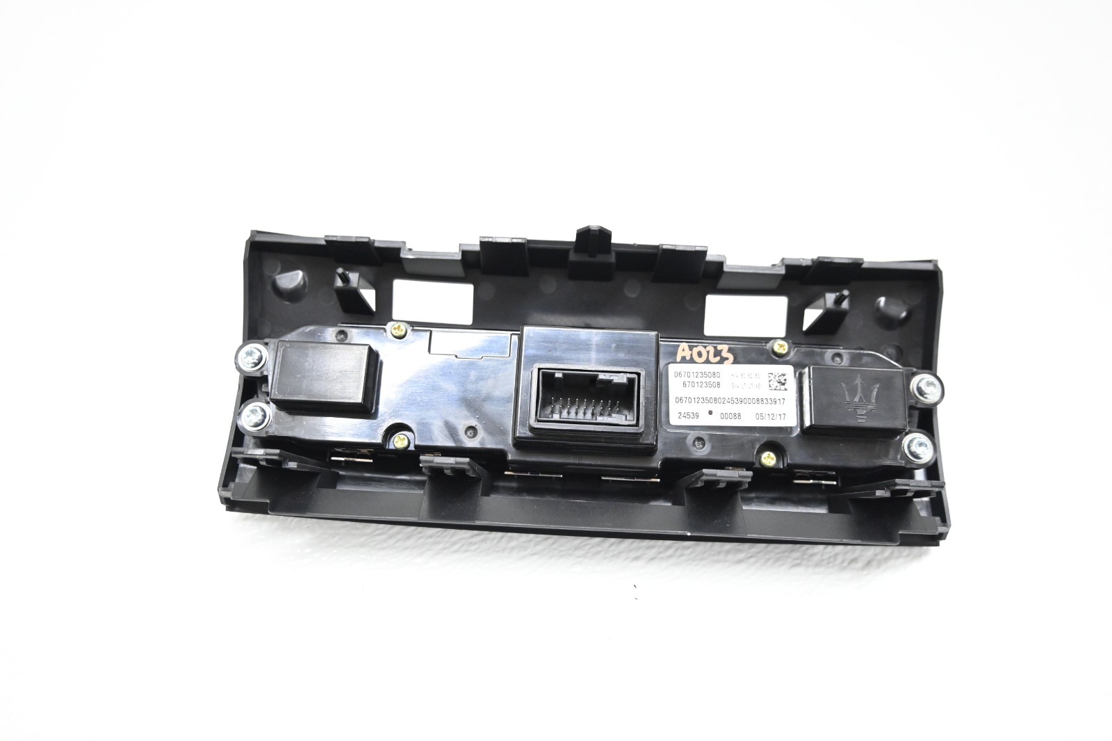 ⭐17-21 Maserati Ghibli Front Center Console HVAC Climate Control Switch Unit Oem