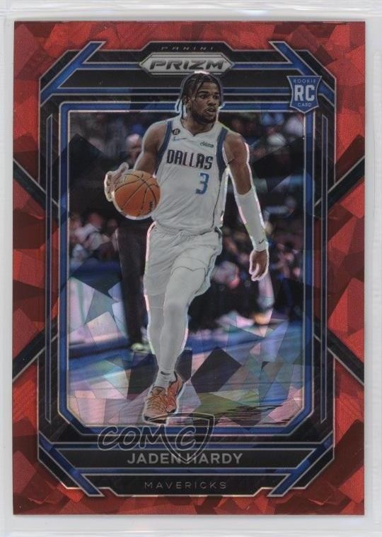 2022-23 Panini Prizm Red Ice Prizm Jaden Hardy #226 oh4