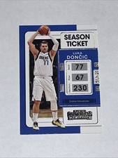 Luka Doncic 2021-22 Panini Contenders - Conference Finals Ticket #18