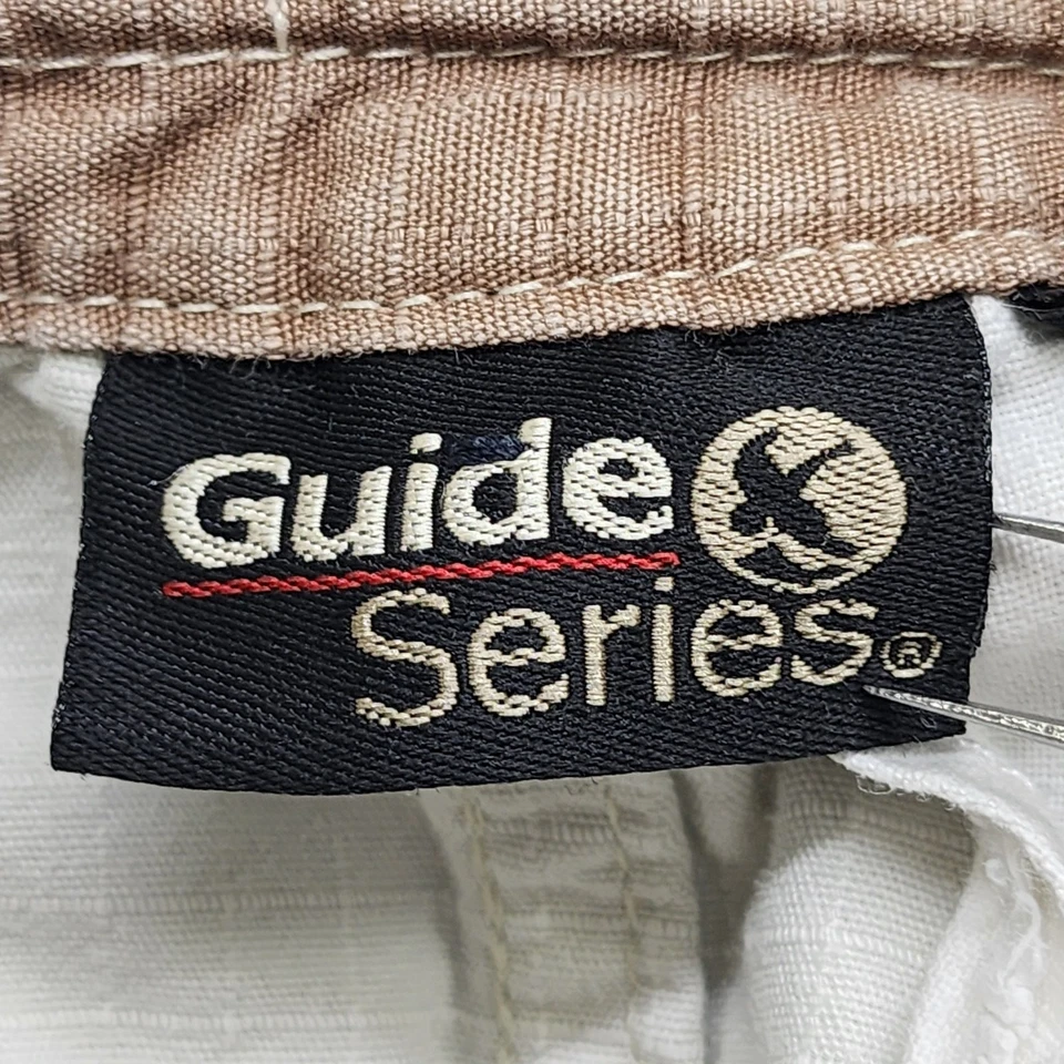 Shorts feminino Guide Series 6 bronzeado algodão ripstop cordão cintura média carga - Imagem 4 de 4