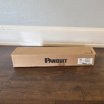 Panduit Pan-Net DP485E88TGY Cat5e 48-Port RJ-45 Punchdown Patch Panel 2U