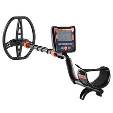 Lightweight Metal Detector: 10" IP68 Coil, FSTN Display, 5 Detection Modes