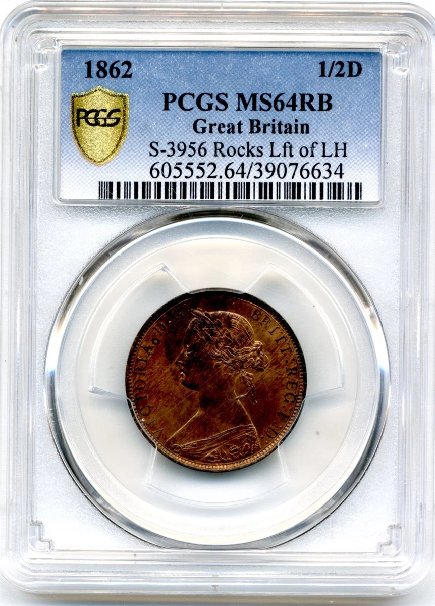 Grade MS 64 UK Half Pennies for sale | eBay