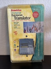 Franklin 5-Language European Translator Model TWE-118 New In Package