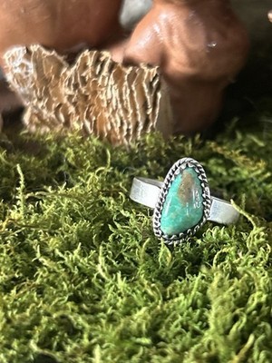 925 Sterling Beautiful Turquoise Ring