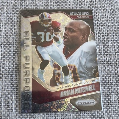2025 Panini Prizm #12 Brian Mitchell All Purpose Prizms No Huddle