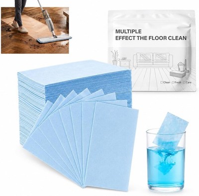 100Pcs Multi-Effect Floor Clean Floor Cleaning Tablets For Home Kitchen US