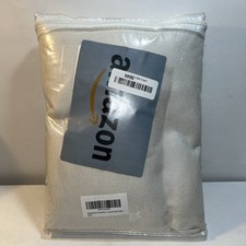 New Natural Linen Curtains 2 Panels 50  x45  