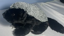 Wild Republic Plush Soft Toy Black Gray Honey Badger Claws 11  