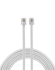 Power Gear Telephone Line Cord 72 Pack, 50 Feet, Ultra-Thin Phone Cord