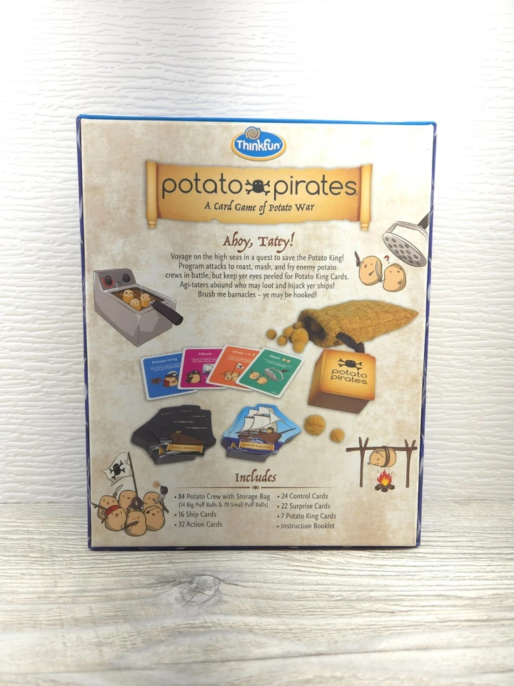 Potato Pirates A Card Game of Potato War Thinkfun Age 7+ Brand New Open Box 2018 - Image 4 of 4