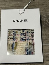 Chanel Fabric Swatch  Price Tag NEW 2 1/2 inches x 4 inches approximately