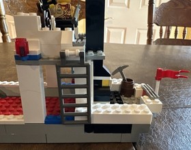 LEGO Adventurers (T-Rex Transport) 5975 River Boat w/ Dinosaur & Minifigures