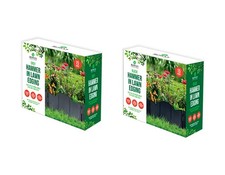 Hammer In Lawn Edging - Pack of 15 - Grey or Black