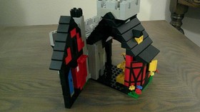 LEGO Castle: Guarded Inn (6067) 100% Complete w Minifigures No Instructions