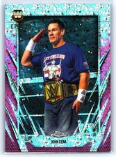 2026 Topps Chrome WWE John Cena #2 Pink Mini Diamond Refractor /250