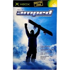 Manual Only Amped Snowboarding - Microsoft Xbox Tested Authentic