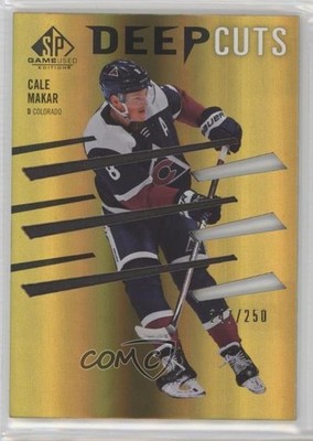 2023-24 Upper Deck SP Game Used Deep Cuts 247/250 Cale Makar #DC-12 00d2