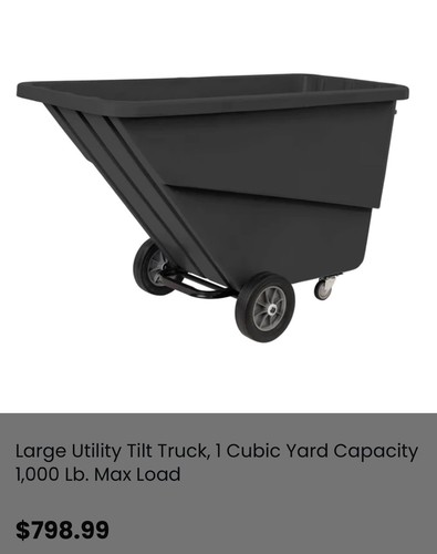 Large Lightweight Utility Tilt