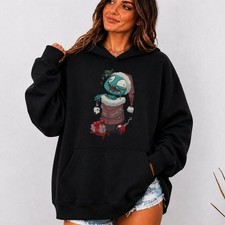 Stocking Stuffer Zombie Crewneck Sweatshirt Hoodie