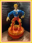 1996 _FANTASTIC FOUR _ HUMAN TORCH / JOHNNY STORM with FIRESTORM ACTION PLATFORM