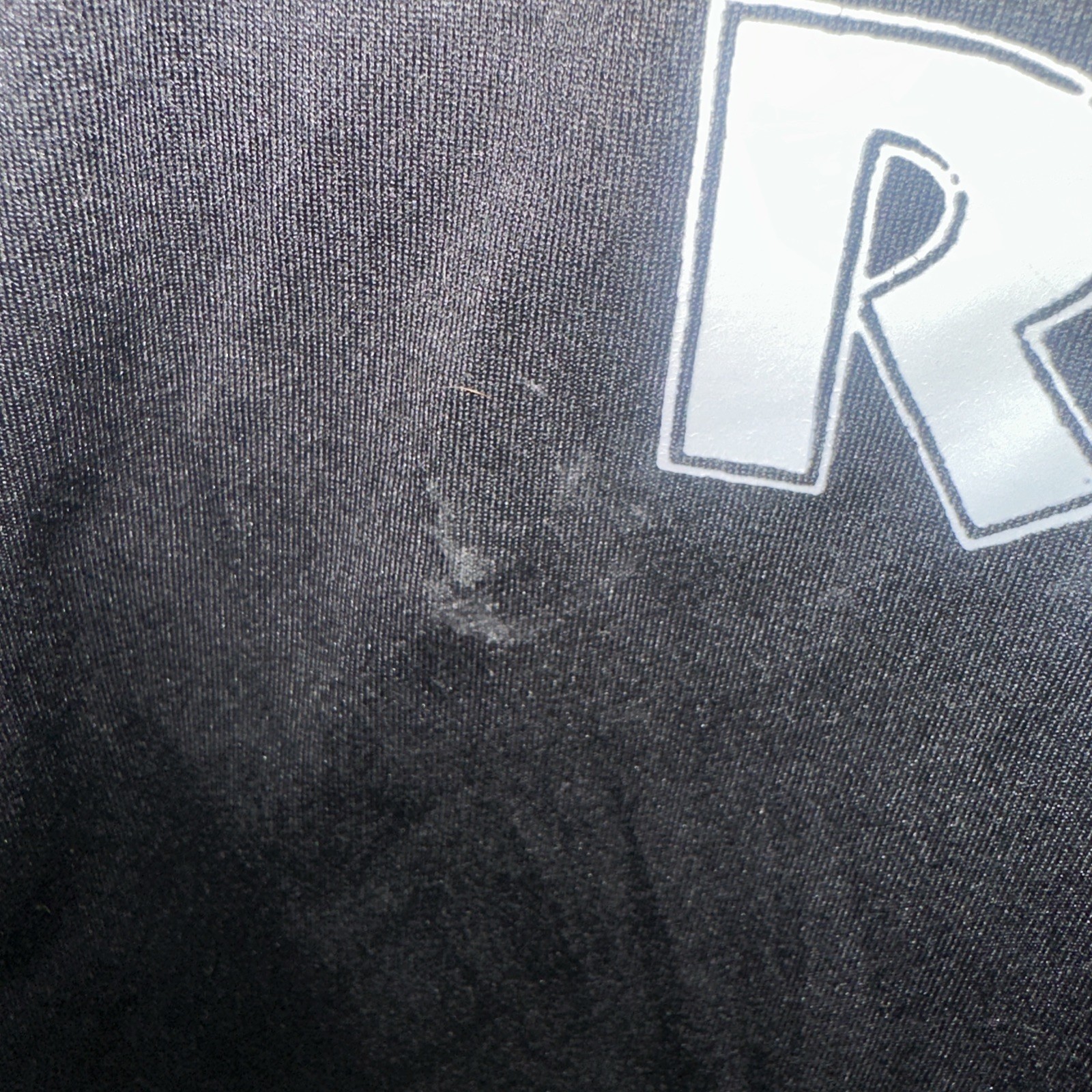 FILA T shirt nera girocollo grafica Death Row Records taglia M vestibilità come una L