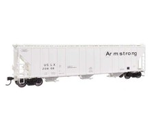 Walthers Proto HO Scale 55' Evans 4780 Covered Hopper Armstrong 20808