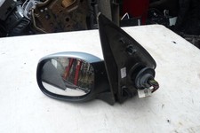 Specchietto retrovisore portiera/aletta Peugeot 206 passeggeri tipo elettrico azzurro 2002-2008