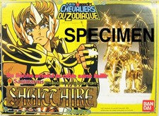 saint seiya Sagittaire Aiolos vintage chevalier du zodiaque BANDAI en loose 1987