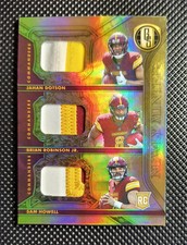 2022 Panini Gold Standard Newly Minted Brian Robinson #NMT-WAS Triple Patch /49