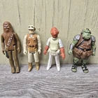 Vintage Star Wars Kenner Figure Lot Chewbacca Ackbar Gamorrean 1977 1983