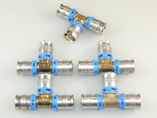5x CONEL CONNECT MULTI T-STÜCK 16 MM x 16 MM x 16 MM ABZWEIG FITTING VERBUNDROHR
